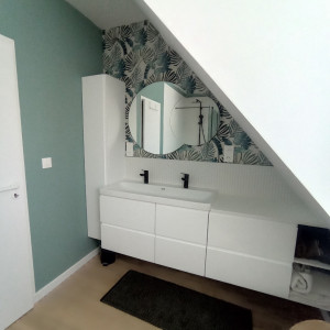 Photo de galerie - Montage de meubles de salle de bain