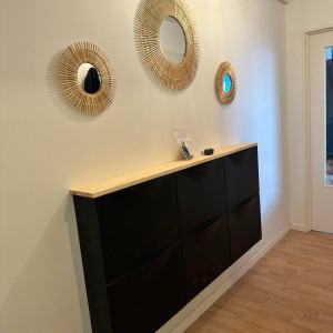 Photo de galerie - Décoration avec meubles chaussures