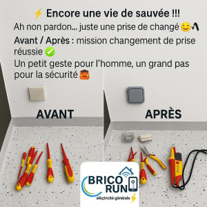 Photo de galerie - Remplacement Prise extérieur 