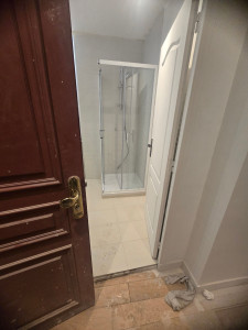 Photo de galerie - Rénovation salle de bain  avec paroi douche 80/80