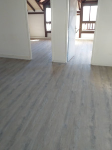 Photo de galerie - Projet de rénovation refait le plancher et pose parquet 