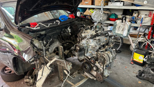 Photo de galerie - Changement de moteur sur une Nissan micra 1,2 DIG 