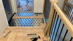Photo de galerie - Pose de parquet - Revêtement de sol
