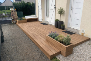 Photo de galerie - Création terrasse 