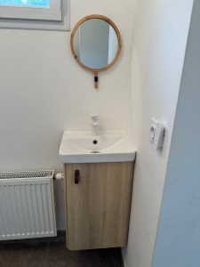 Photo de galerie - Installation lavabo