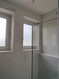 Photo de galerie - Pose de carrelage salle de bain 