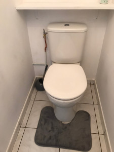 Photo de galerie - Remplacement WC plus reprise tuyaux arriver d’eau froide 