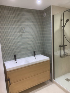 Photo de galerie - Rénovation salle de bain 