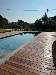 Photo de galerie - Lasure terrasse en bois