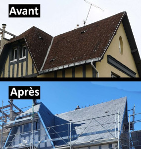 Photo de galerie - Rénovation, toiture