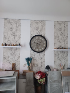 Photo de galerie - Peinture et pose papier peint