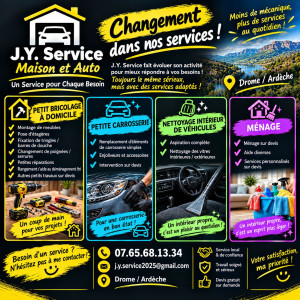 Photo de galerie - Changement dans nos services 