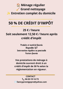 Photo de galerie - Prestation de ménage 