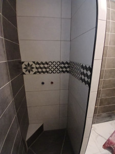 Photo de galerie - Réalisation d'une salle de bain  a l'italienne 
