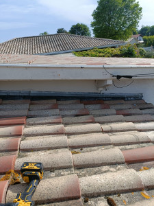 Photo de galerie - Solin avent intervention 