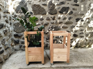 Photo de galerie - Porte et cache pot