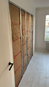 Photo de galerie - Création cloison phonique 