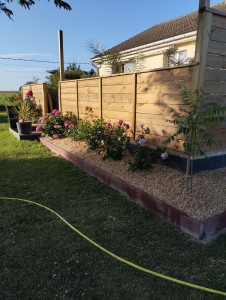 Photo de galerie - Entretien et couper arbustes fleurs ,planter,etc