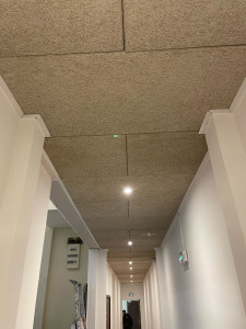Photo de galerie - Pose plafond démontable avec spot