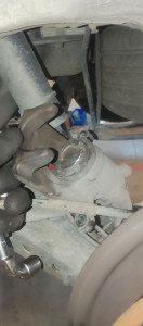 Photo de galerie - Montage plaquettes de freins 