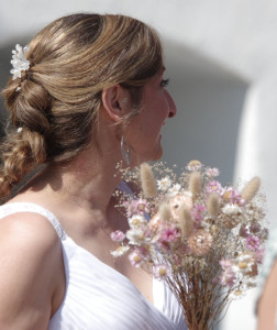 Photo de galerie - La mariée et son bouquet