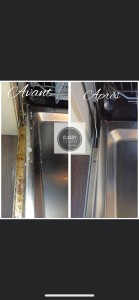 Photo de galerie - La machine à laver la vaisselle 
Vous aviez la photo qui montre la saleté et l’outre qui vous montre la propreté 