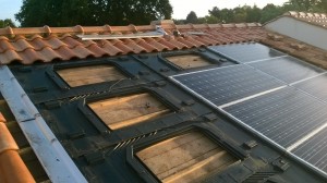 Photo de galerie - Remplacement de panneaux solaire photovoltaïque