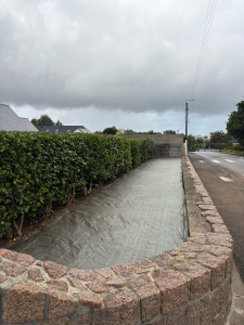 Photo de galerie - Pose de bâche 