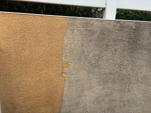 Photo de galerie - Ravalement et traitement avec hydrofuge 