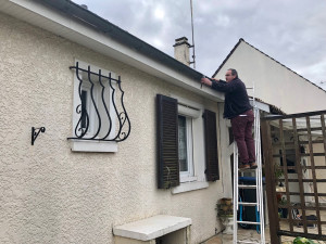 Photo de galerie - Changement de gouttières 