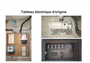 Photo de galerie - Tableau électrique d'origine