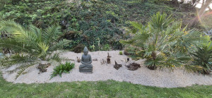 Photo de galerie - Parreterre après paillage myscanthus sur demande 