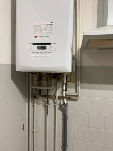 Photo de galerie - Installation chaudière 