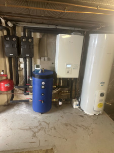 Photo de galerie - Installation pompe chaleur et ballon d’eau chaude thermodynamique 