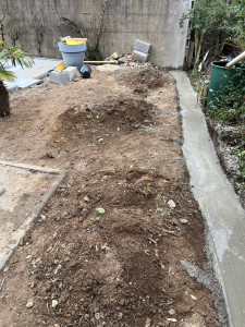 Photo de galerie - Demolition de mur et nouvelle fondation 