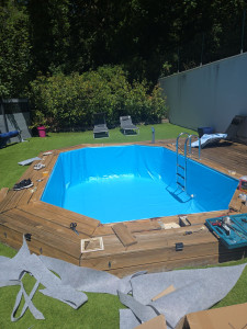 Photo de galerie - Pose de liner suite