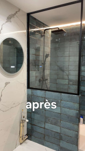 Photo de galerie - Renovation complètement de salle de bain 