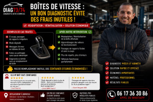 Photo de galerie - Votre boîte automatique donne des à-coups ou passe mal les vitesses ? Avant d’envisager une réparation coûteuse, un diagnostic précis et une réadaptation peuvent parfois suffire à retrouver un fonctionnement fluide.