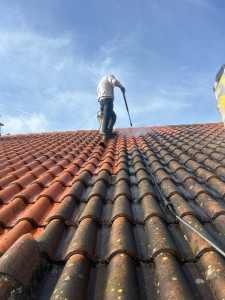 Photo de galerie - Nettoyage Toiture 