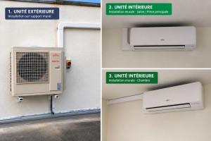 Photo de galerie - Installion Climatiseur