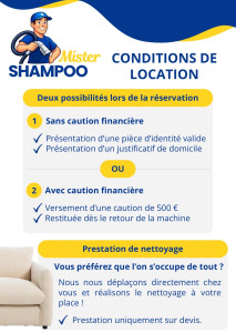 Photo de galerie - Shampouineuse