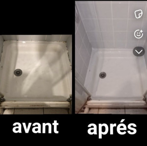 Photo de galerie - Remplacement des joints de silicone 