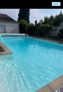 Photo de galerie - Entretien piscine et rattrape eau verte 