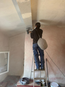 Photo de galerie - Ponçage plafond