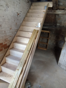Photo de galerie - Installation d'escalier dans une dépendance