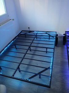 Photo de galerie - Un lit que j'ai monté chez une personne 