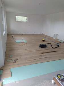 Photo de galerie - Pose de parquet - Revêtement de sol