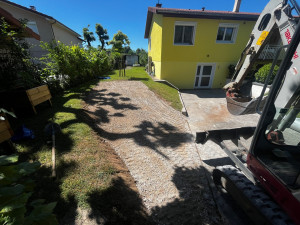 Photo de galerie - Création de place de parking