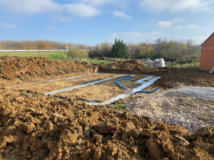 Photo de galerie - Préparation pour construction de villa