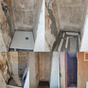 Photo de galerie - Création d'une douche